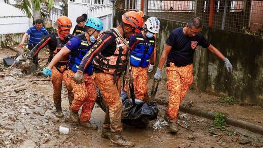 Taifun «Kalmaegi» - Philippinen Taifun «Kalmaegi» - Philippinen