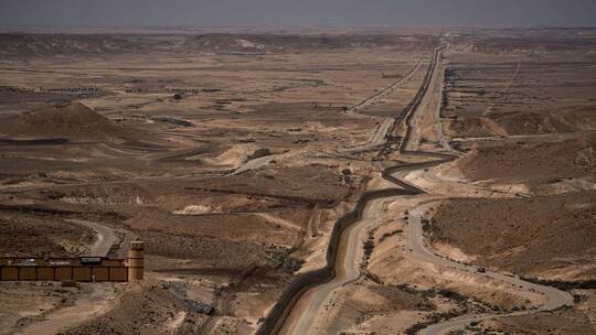 Grenzstraße zwischen Israel und Ägypten Grenzstraße zwischen Israel und Ägypten