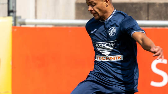 Joao Schick ist angeschlagen, sein Einsatz fraglich. Ralf Becker