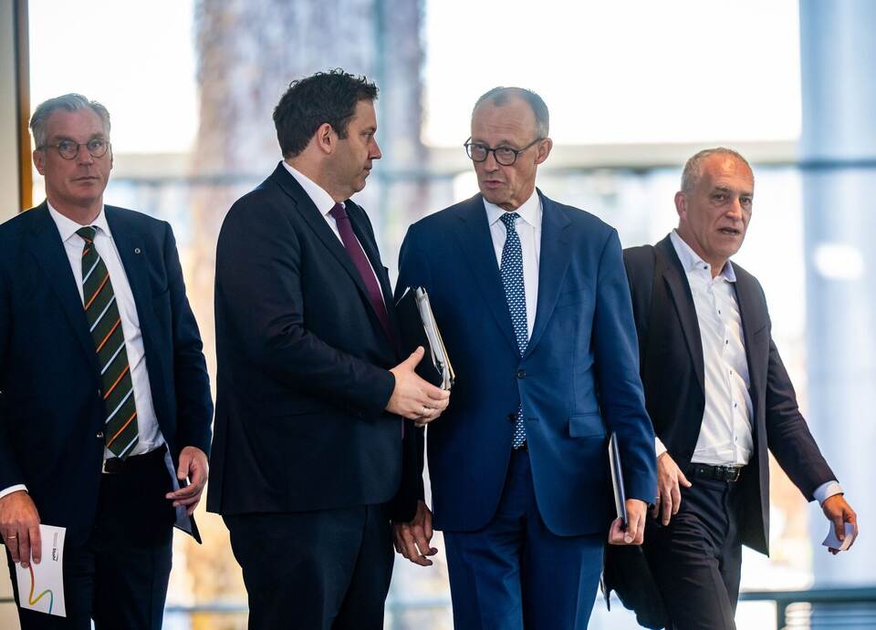 «Stahlgipfel» im Kanzleramt «Stahlgipfel» im Kanzleramt