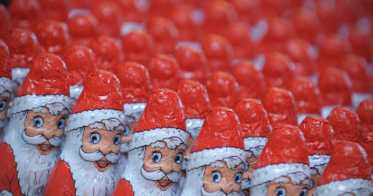 Chocolate Santa Clauses will cost significantly more than in 2024