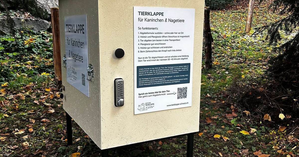 Idea similar to baby hatches: Switzerland has its first pet hatch