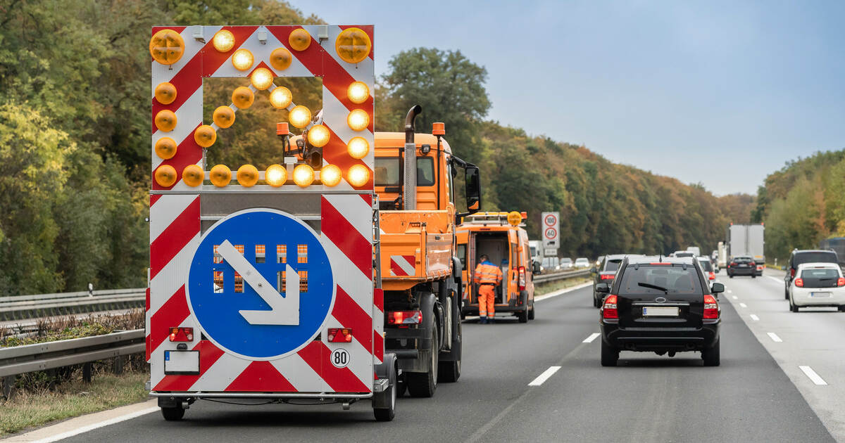 Arbeiten ab 10. November: Einzelne Fahrstreifen zwischen Karlsbad und ...