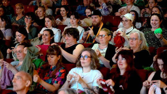 Strickkino im Casablanca-Kino Oldenburg