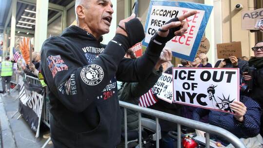 Protest in New York gegen US-Politik
