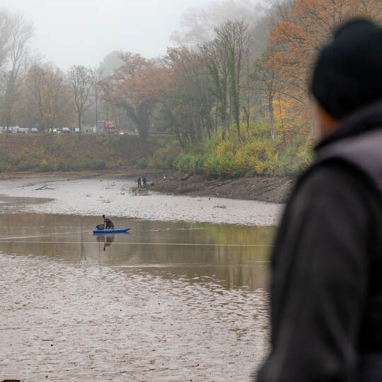 Tiefer See Maulbronn Abfischung
