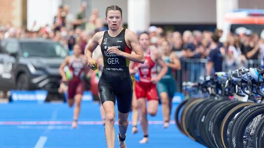 Triathletin Tanja Neubert