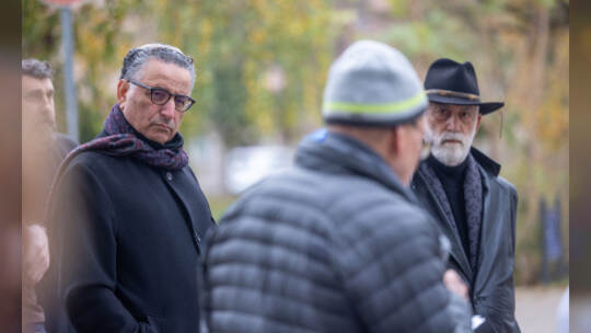 Menschenkette Jüdische Synagoge