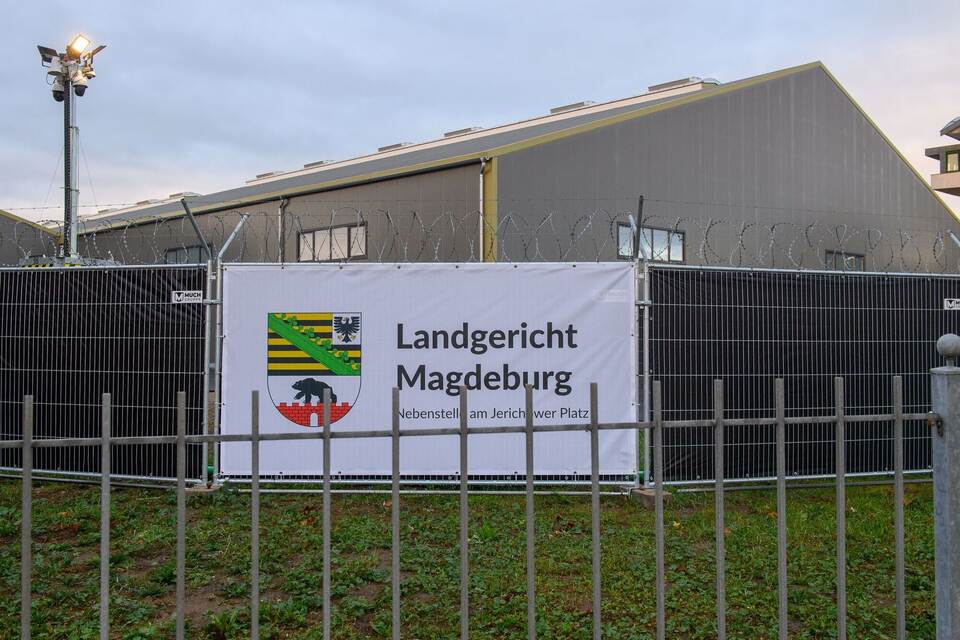 Interims-Gerichtsgebäude in Magdeburg