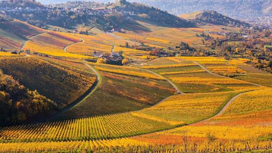 Sonnenschein in der Region Stuttgart