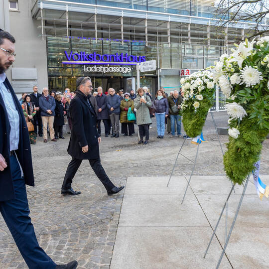 Gedenkveranstaltung Reichsprogromnacht