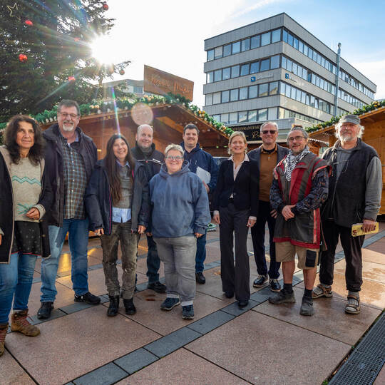 Pressegespräch Weihnachtsmarkt