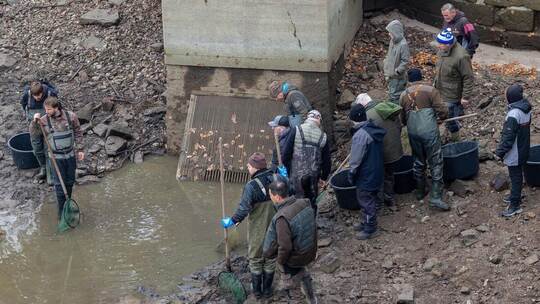 Das Grundablasswerk am Tiefen See muss saniert werden. meyer