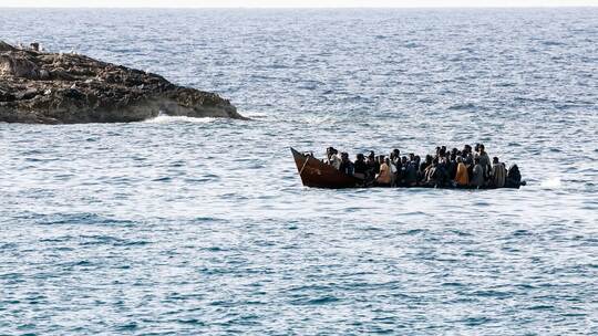 Migranten in Italien - Lampedusa