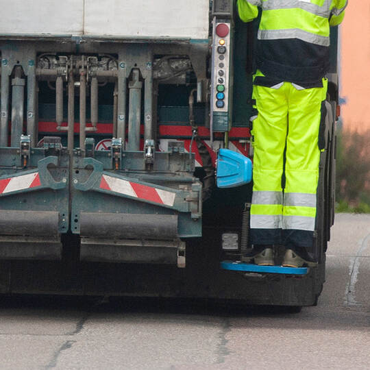 ​Symbolbild eines Müllautos im Enzkreis. Archivbild: Stäbler.