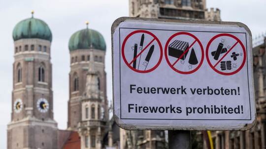 Feuerwerkverbot in der Innenstadt in München