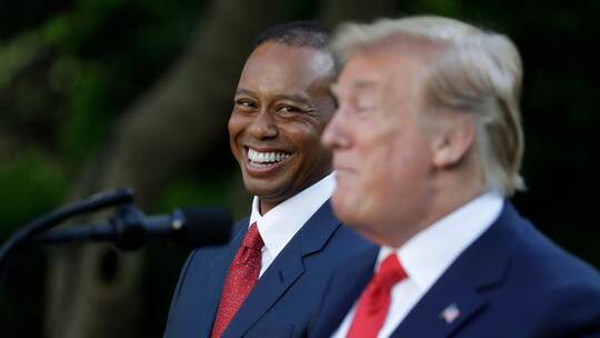 Presidential Medal of Freedom für Tiger Woods Presidential Medal of Freedom für Tiger Woods