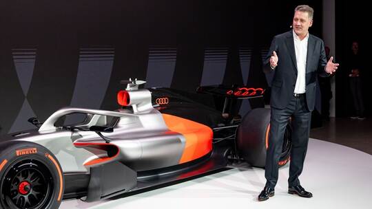 Audi stellt Formel-1-Design vor