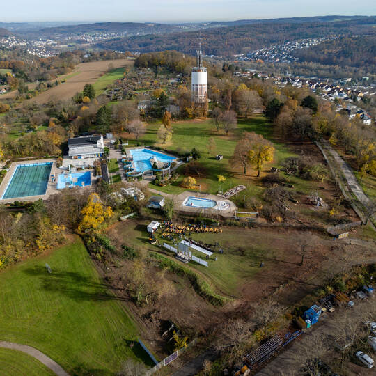 Spatenstich Wartbergbad