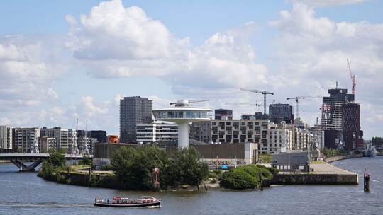 Baakenhöft Gelände in der Hafencity
