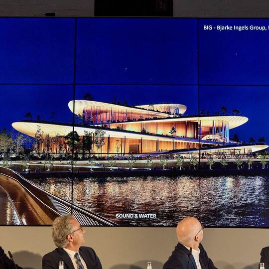 Vorstellung des Siegerentwurfs zum Neubau einer Staatsoper