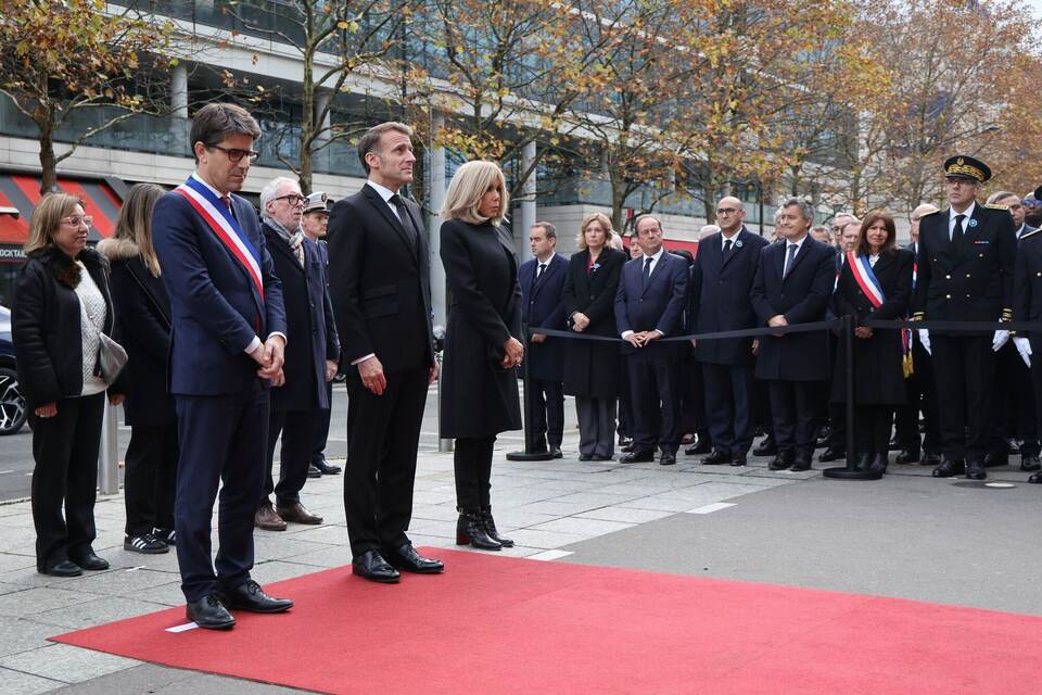 Zehnter Jahrestag der islamistischen Terroranschläge in Paris