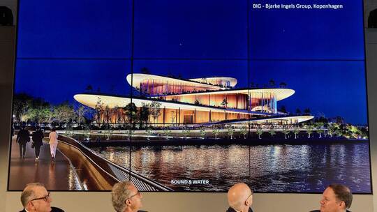 Vorstellung des Siegerentwurfs zum Neubau einer Staatsoper Vorstellung des Siegerentwurfs zum Neubau einer Staatsoper
