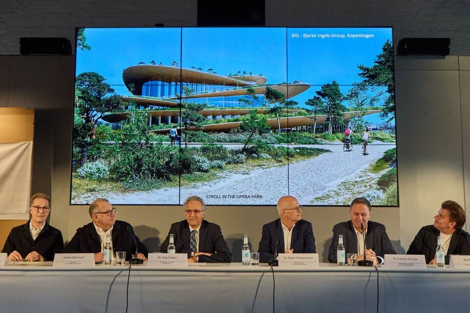 Vorstellung des Siegerentwurfs zum Neubau einer Staatsoper Vorstellung des Siegerentwurfs zum Neubau einer Staatsoper