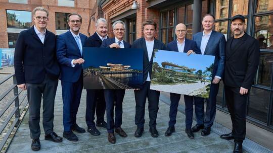 Vorstellung des Siegerentwurfs zum Neubau einer Staatsoper Vorstellung des Siegerentwurfs zum Neubau einer Staatsoper