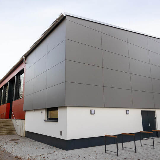 Einweihung Turnhalle Festhalle Lomersheim