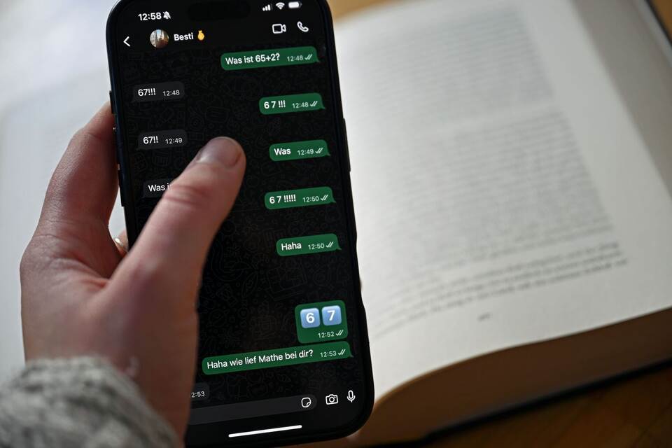 Illustration - Ausruf "67" Illustration - Ausruf "67"