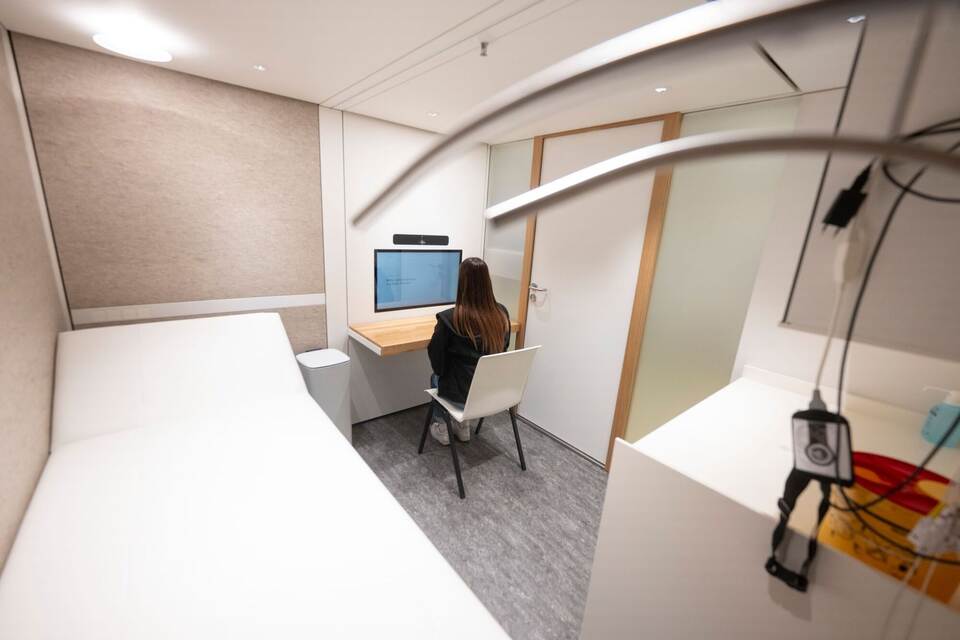 Telemedizin-Praxis in Kaufland-Center