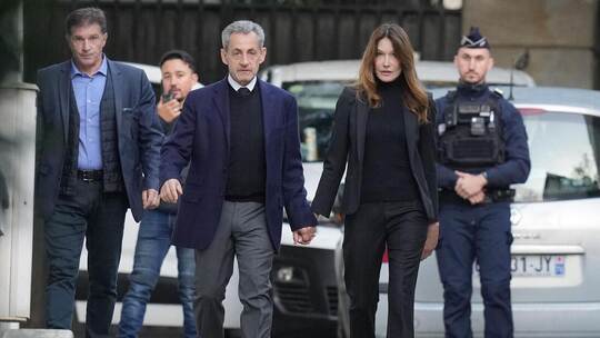 Haftantritt von Frankreichs Ex-Präsident Sarkozy