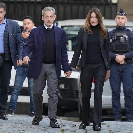 Haftantritt von Frankreichs Ex-Präsident Sarkozy