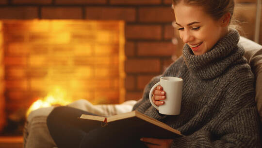 Wenn es draußen dunkel und kalt ist, helfen auch kleine Leseauszeiten auf der kuscheligen Couch, um dem Herbstblues zu entfliehe Mit neuer Energie durch den Winter
