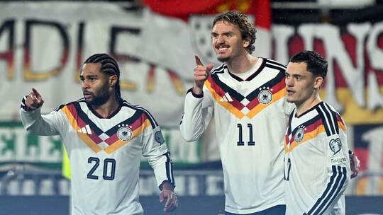 Serge Gnabry, Nick Woltemade und Florian Wirtz