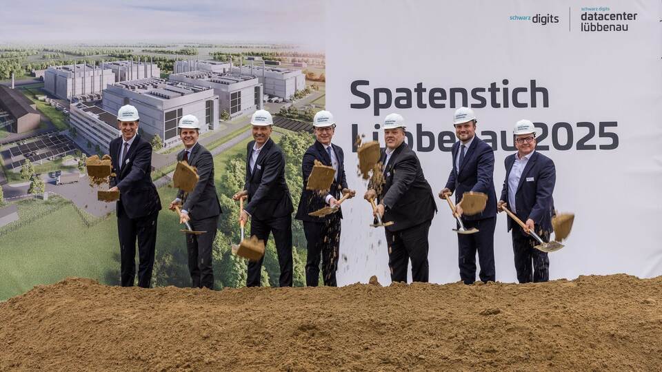 Spatenstich Schwarz Digits Rechenzentrum Spatenstich Schwarz Digits Rechenzentrum