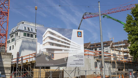 Aldi Schwarzwaldstraße Neubau