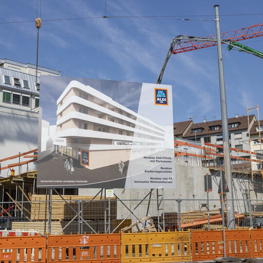 Aldi Schwarzwaldstraße Neubau