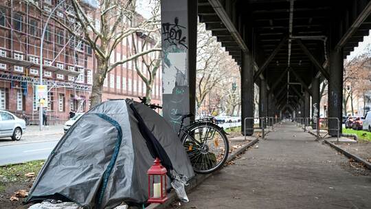 Hochrechnung: Über eine Million Menschen sind wohnungslos