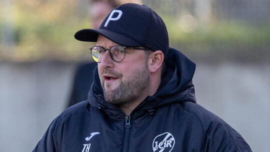 Thomas Herbst ist seit Januar 2024 Trainer des CfR. Seine Bilanz: 21 Siege, 7 Remis, 8 Niederlagen. Foto: PZ-Archiv, Ralf Becker