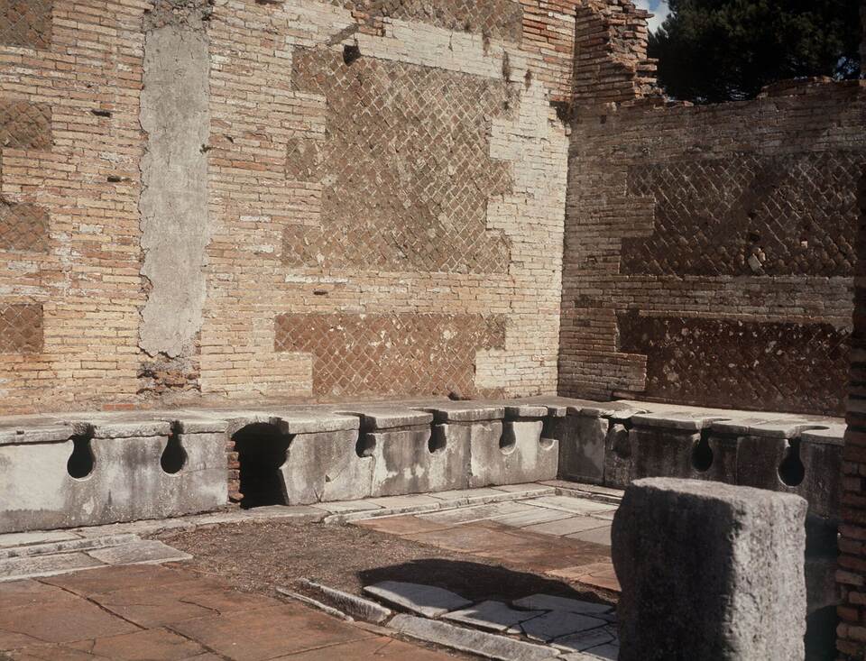 Römische Toiletten - Welttoilettentag