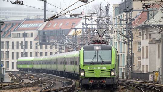 Stadtansicht Berlin - Bahnhof Friedrichstraße