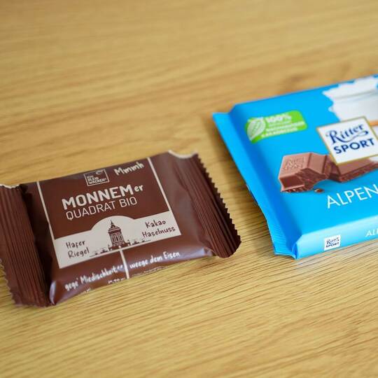 Rechtsstreit mit Ritter Sport um quadratische Haferriegel