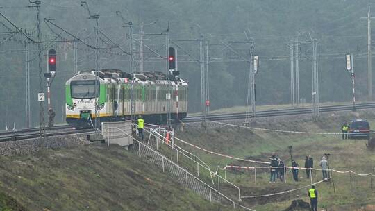 Bahnstrecke in Polen durch Sabotage beschädigt