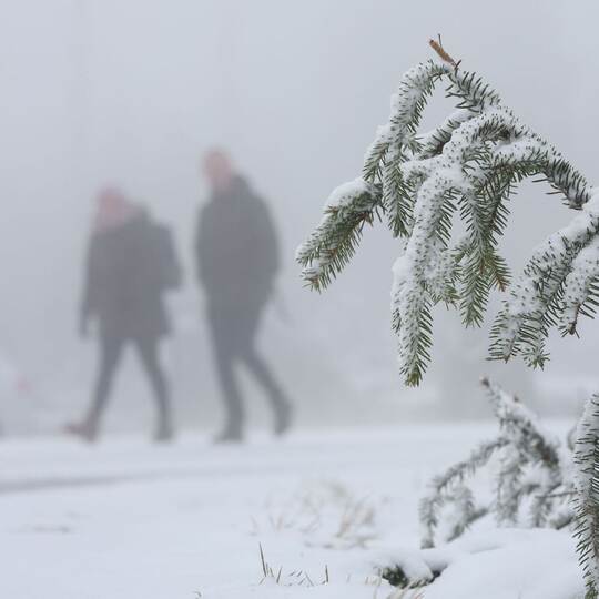 Wintereinbruch im Harz
