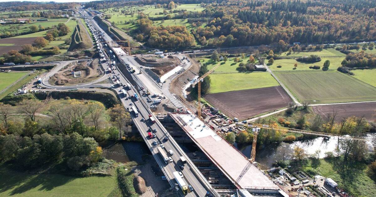 Multiple closures: This is what will happen with the A8 near Pforzheim in ...