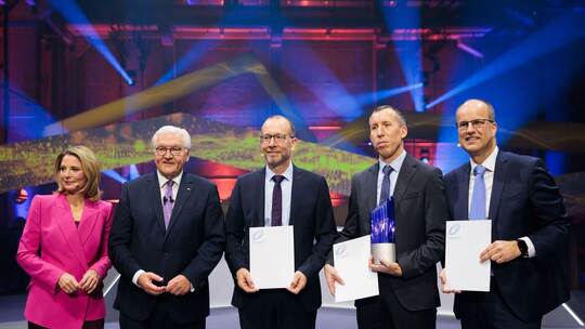 Verleihung des Deutschen Zukunftspreises 2025 Verleihung des Deutschen Zukunftspreises 2025