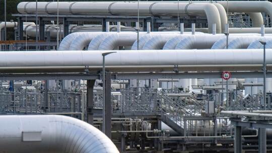 Gasempfangsstation am Standort Lubmin