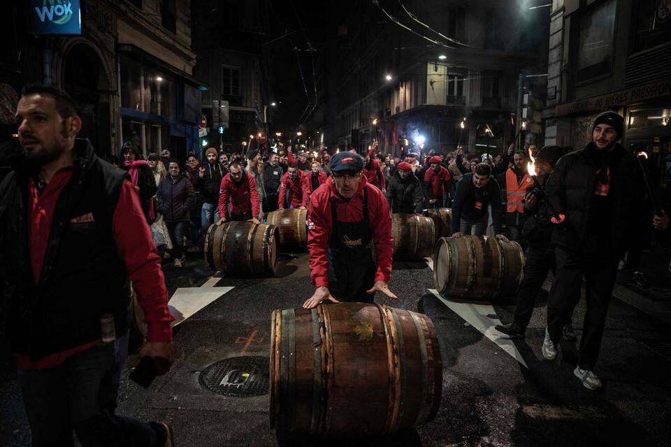 Frankreich feiert den Beaujolais Nouveau